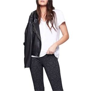 Sanctuary Uptown Tiered Hem Linen Tee